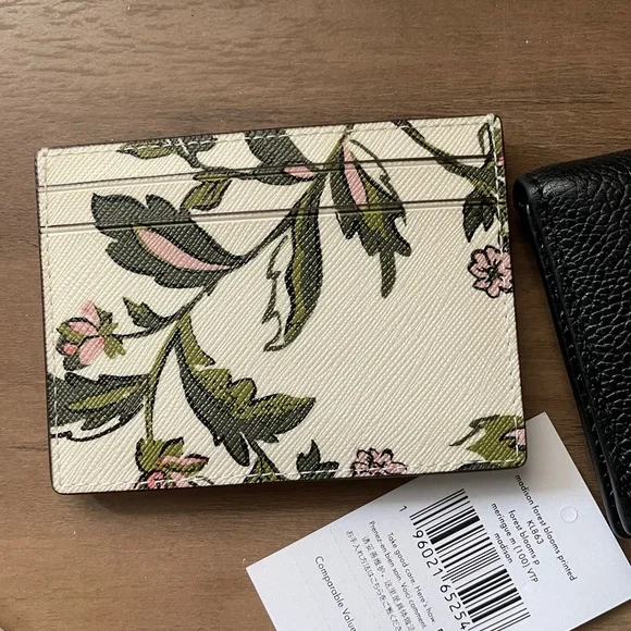 Kate Spade Floral Print Card Holder - Picture 2 of 2